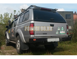 Задний силовой бампер серии Трофи на NISSAN NP300 2010-2015 (03.404.01)