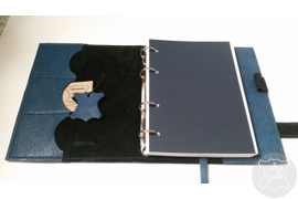 именной ежедневник на заказ, ежедневник из натуральной кожи, подарок для руководителя