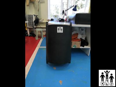 Боксёрская подушка настенная полукруглая 50х70х25 натуральная кожа до 2мм DNN