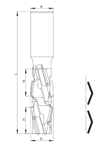 Алмазная фреза FABA TJD-10