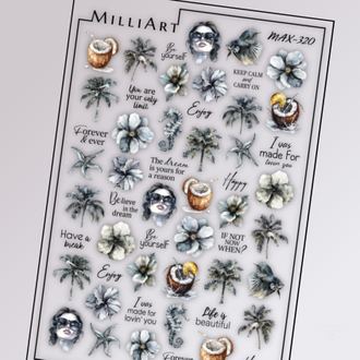 Слайдер-дизайн MilliArt Nails MAX-320