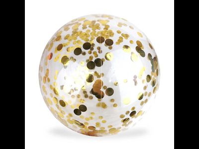 ШАР "BUBBLES" с конфетти 61см