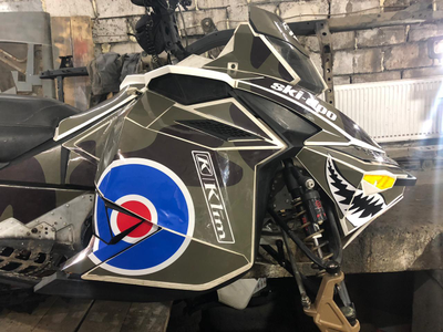 Наклейки на снегоход SKI DOO summit 2008 - 2013 #1222