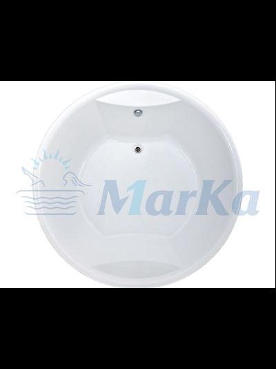 Ванна акриловая 1Марка 1,8*1,8 ОМЕГА круглая 600л (каркас+панель)