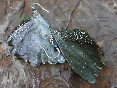 Мистические серьги "Крылышки Туманной Феи"