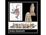 Rijksmuseum Catwalk 781, Thea Gouverneur  &quot;Skirt with flowers / Waistcoat with flowers&quot; (Юбка с цветами / Жилет с цветами) (набор для вышивания нитками)