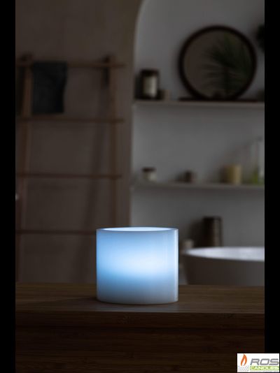 Гладкий парафиновый плафон для LED свечей - 11,7*10см