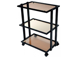 Рабочий столик мастера с тёмным стеклом