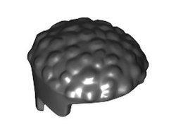 Minifigure, Hair Male, Coiled with Straight Sides, Black (79688 / 6356861)