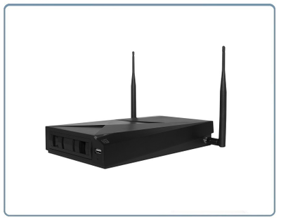 ST, комплект WiFi видеонаблюдения с 4 уличными видеокамерами Full HD, поддержка 1 HDD до 4 Тб