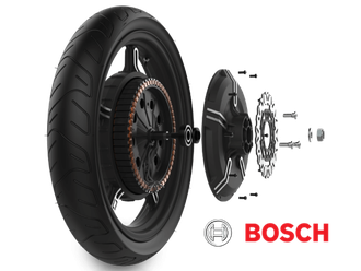 Мотор колесо 3000w Bosch для Super Soco TC