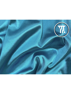 Сатин-вельвет, цв. Морская волна