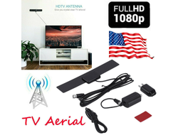 Антенна комнатная ANT06 для цифрового ТВ с усилителем 18дБ