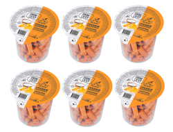 Гренки в стакане "ДОН КРУТОН" пшеничные "Лисички со сметаной" (в коробке 6шт по 130гр)