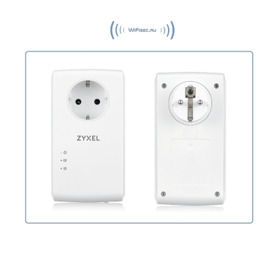 ZYXEL PLA5456-EU0201F. Гигабитный адаптер Powerline для построения быстрой и стабильно работающей домашней сети с 2 портами LAN (комплект 2 шт.)