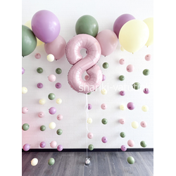 Шары цепочки с пузырями (9 шт), "Весна стучится в дверь"