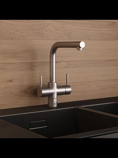 Комбинированная система 4в1 Aquahot ISE F-H4N1-BC-1-L (нержавеющая сталь)