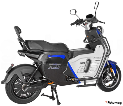 Электроскутер WENBOX U7 1500W (60V/45Ah) Синий