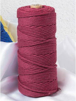 Веревка 3 мм 100 М вино