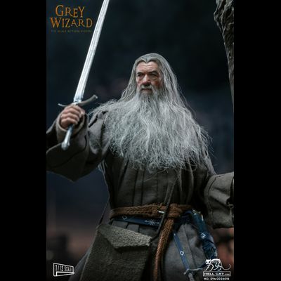 Гэндальф Серый ("Властелин Колец", Lord of the Rings) - Коллекционная фигурка 1/12 SCALE Grey Wizard (DYM202401B) - Hell Cat