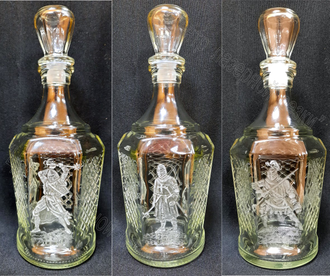 Штоф "Рыцари" все грани