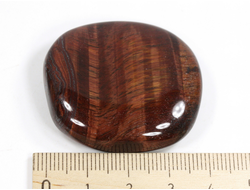 Бычий глаз, полировка плоская, ЮАР (40*36*10 мм, 30 г) №35547