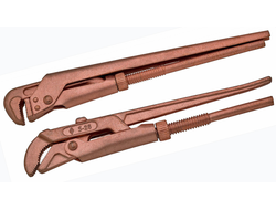 Ключи трубные рычажные КТР омедненные