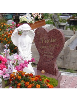Фото детский памятник с печальным ангелом на могилу в СПб