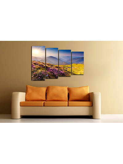 Модульная картина &quot;Оазис цветов&quot;