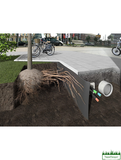 Root barrier Terra - противокорневой вертикальный барьер (50 м.п.)