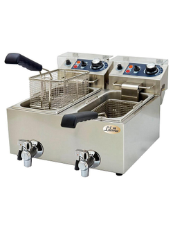 Фритюрница LILOMA FLT 10+10