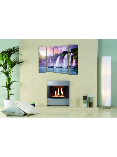 Модульная картина &quot;Диковинный водопад&quot;