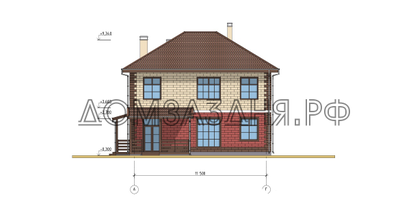 Коттедж 11х12