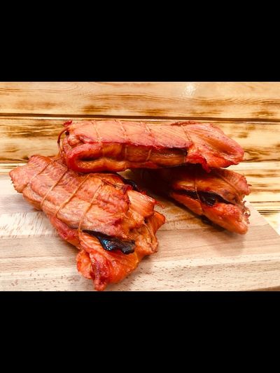 ЛОСОСЬ ХРЕБТЫ ГОРЯЧЕГО КОПЧЕНИЯ