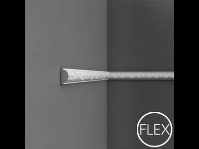 Молдинг гибкий P2020F - 4,4*2,6*200см