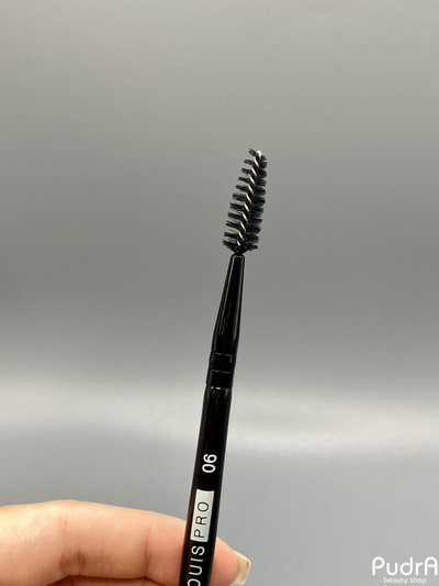 RELOUIS Кисть двусторонняя для бровей PRO №6 Brow&Eyeliner