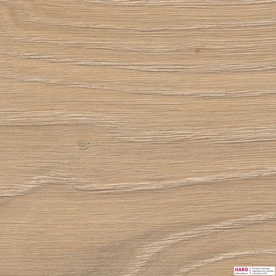 Декор паркетной доски Haro Дуб Кремово-Белый Маркант 1-пол, масло 535538 структура