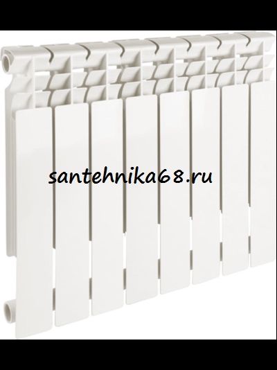 Алюминиевый радиатор AQUAPROM АКВАПРОМ V3 500/96 8 секций