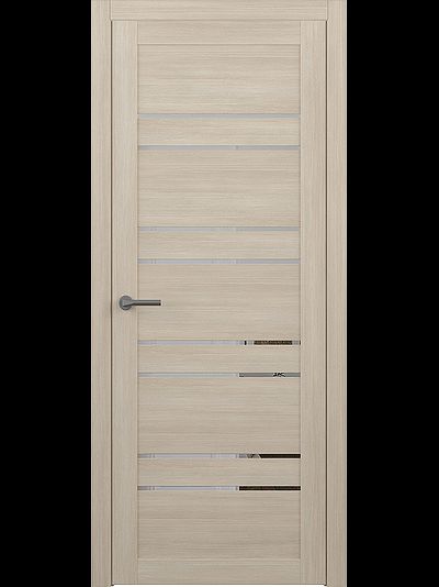 Межкомнатная дверь Дублин лиственница с зеркалом