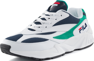 Кроссовки FILA V94M Бело-зеленые мужские (41-45)