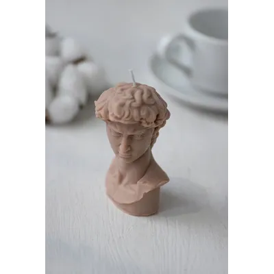 Свеча "Давид" Капучино