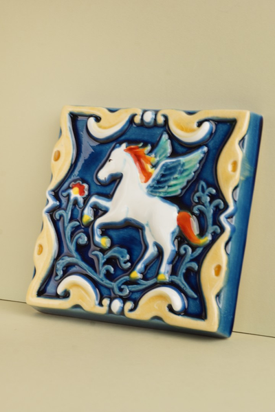 Пегас цветной (керамическая плитка)