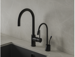 Система мгновенного кипячения воды 2в1 AQUAHOT 1100 MB (матовый черный)