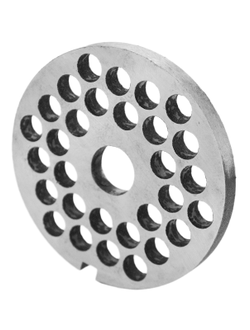 Решетка средняя №2 для промышленных мясорубок МИМ-80 с диаметром отверстий 5 мм