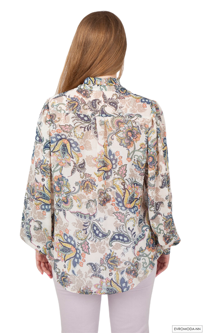 Блузка из вискозного шелка Pretty One 1608 р. 38 / 46 RU (Акция)