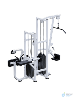 Тяга сверху, Бицепс, Трицепс, Пресс