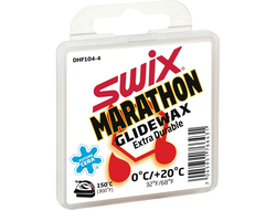 Парафин  SWIX  HF   MARATHON  WHITE 0/+20   40г. DHF104-40