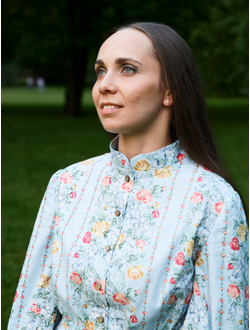 Платье  "Адмиральское" из премиум хлопка