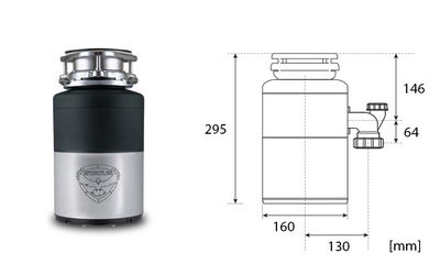 Измельчитель пищевых отходов Status Premium 100