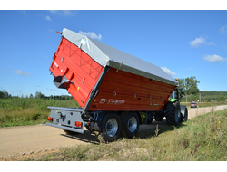 Прицеп тандем Metal-Fach Т-730/1 с надставными бортами - 1